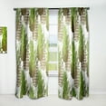 thumbnail image 1 of Designart 'Tropical Foliage Mood XI' Tropical Curtain Panel, 1 of 5