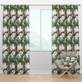 thumbnail image 1 of Designart 'Tropical Foliage Mood XXIV' Animals Blackout Curtain Panel, 1 of 4