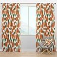 thumbnail image 1 of Designart 'Tropical Pineapple Mood III' Tropical Blackout Curtain Panel, 1 of 4