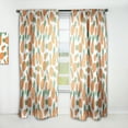 thumbnail image 1 of Designart 'Tropical Pineapple Mood III' Tropical Curtain Panel, 1 of 5