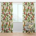 thumbnail image 1 of Designart 'Tropical Pineapple Mood VII' Floral Blackout Curtain Panel, 1 of 4