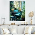 thumbnail image 1 of Designart "Tropical Serenade On The Piano II" Music Canvas Art Print, 1 of 7