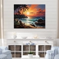 thumbnail image 1 of Designart "Tropical Vibes Beach Photo XXII" Nautical & Beach Wall Decor, 1 of 5