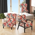 thumbnail image 1 of Designart "Tropical Whisper Tropical Pattern II" Upholstered Tropical Accent Chair and Tropical Arm Chair - Multiple Color & Pattern, 1 of 7