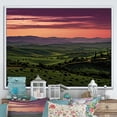 thumbnail image 1 of Designart "Twilight In Tuscany" Wine Floater Framed Canvas Prints, 1 of 5