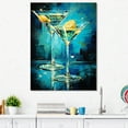 thumbnail image 1 of Designart "Twilight Vesper Elegance III" Cocktails Canvas Prints, 1 of 7