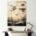 thumbnail image 1 of Designart "Ufos In Minimalist Design I" Ufos Wall Decor, 1 of 7
