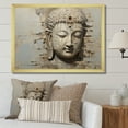 thumbnail image 1 of Designart "Unadorned Buddhist Icon IV" Buddhism Picture Framed Wall Decor, 1 of 5