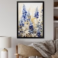 thumbnail image 1 of Designart "Uncomplicated Blue Bonnets Field" Blue Bonnets Picture Framed Wall Decor, 1 of 5