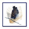thumbnail image 1 of Designart 'Underwater Marine Life With Gold Shell Line Art' Farmhouse Framed Canvas Wall Art Print, 1 of 4