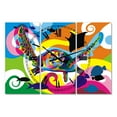 thumbnail image 1 of Designart 'Underwater' Oversized Modern Wall Clock, 1 of 2