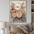 thumbnail image 1 of Designart "Unity In Beige Botanical Wreath" Wreath Floater Framed Wall Decor, 1 of 5