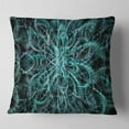 thumbnail image 1 of Designart Unusual Starry Fractal Metal Grill - Abstract Throw Pillow - 16x16, 1 of 4