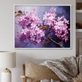 thumbnail image 1 of Designart "Unveiled Beauty Of Lilacs II" Lilacs Floater Framed Canvas Prints, 1 of 5