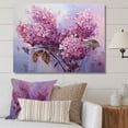 thumbnail image 1 of Designart "Unveiled Beauty Of Lilacs III" Lilacs Wall Decor, 1 of 7