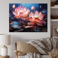 thumbnail image 1 of Designart "Unveiled Bliss In Lotus I" Lotus Canvas Prints, 1 of 7