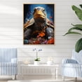 thumbnail image 1 of Designart "Urban Styled" Animals Turtle Floater Framed Wall Decor, 1 of 5