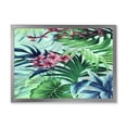 thumbnail image 1 of Designart 'VIntage Tropical Flowers VI' Traditional Framed Art Print, 1 of 4