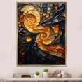 thumbnail image 1 of Designart "VORTEX Tangle" Abstract Floater Framed Wall Art Living Room, 1 of 7