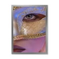 thumbnail image 1 of Designart 'Venetian Mask On Female Face' Modern Framed Art Print, 1 of 4