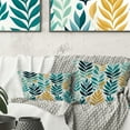 thumbnail image 1 of Designart "Verdant Boho Plant Dream" Botanical Printed Throw Pillow, 1 of 5