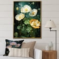thumbnail image 1 of Designart "Verdant Buttercups Lifelike Gleam" Buttercups Floater Framed Canvas Prints, 1 of 5
