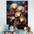 thumbnail image 1 of Designart "Vibrant Strokes Clam Shoreline II" Clam Canvas Wall Art, 1 of 7