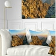 thumbnail image 1 of Designart View from Baranie Rohy Peak - Landscape Photo Throw Pillow - 18x18, 1 of 5