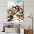 thumbnail image 1 of Designart "Vineyard In Winter Splendor IV" Vineyard Canvas Art Print, 1 of 7
