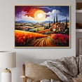 thumbnail image 1 of Designart "Vineyards of Tuscany, Italy IV" Italy Floater Framed Wall Art Print, 1 of 7