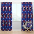 thumbnail image 1 of Designart 'Vintage Birght Blue Door' Modern Blackout Curtain Panel, 1 of 4