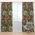 thumbnail image 1 of Designart Vintage Blackout Curtain, 1 of 4