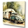 thumbnail image 1 of Designart Vintage Camping Decor Canvas Wall Art, 1 of 5
