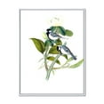 thumbnail image 1 of Designart 'Vintage Countryside Birds On Branch I' Farmhouse Framed Canvas Wall Art Print, 1 of 5