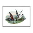 thumbnail image 1 of Designart 'Vintage Countryside Two Birds In Lake' Farmhouse Framed Canvas Wall Art Print, 1 of 5