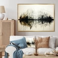 thumbnail image 1 of Designart "Vintage Depiction Of Power Lines In The City I" Power Lines Floater Framed Canvas Art Print, 1 of 5
