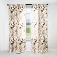 thumbnail image 1 of Designart "Vintage Inspired Floral Patterns II" Plants Bohemian Curtain, Floral Single Panel, 1 of 6