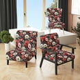 thumbnail image 1 of Designart "Vintage Pink Poppy Flourish Gardens" Upholstered Floral Accent Chair and Cottage Arm Chair - Multiple Color & Pattern, 1 of 7