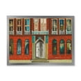 thumbnail image 1 of Designart 'Vintage Red Facade of Shop In Paris II' French Country Framed Art Print, 1 of 4