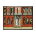 thumbnail image 1 of Designart 'Vintage Red Facade of Shop In Paris II' French Country Framed Canvas Wall Art Print, 1 of 5