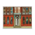 thumbnail image 1 of Designart 'Vintage Red Facade of Shop In Paris II' French Country Framed Canvas Wall Art Print, 1 of 5