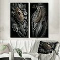 thumbnail image 1 of Designart "Vintage Silver and Gold Boho Accessory Ensemble II" Fashion Framed Wall Art Set Of 2 - Glam Gold Gallery Wall Frame Set For Home Decor, 1 of 6
