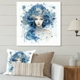 thumbnail image 1 of Designart "Virgo Zodiac Sign Keeper of Perfection" Astrology Metal Art Living Room, 1 of 5