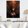 thumbnail image 1 of Designart "Visitor from the Cosmic Realm II" Alien Metal Wall Decor, 1 of 5