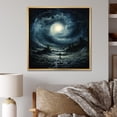 thumbnail image 1 of Designart "Vortex Euphony" Storms Floater Framed Canvas Art Print, 1 of 7