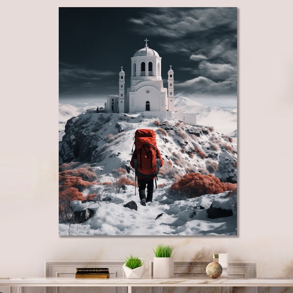 Designart "Wanderlust in Hellenic Greece" Landscape & Nature Wall Decor