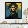thumbnail image 1 of Designart "Warrior Queen in Gold and Black III" Fashion Framed Wall Art Decor - Glam Gold Woman Abstract Living Room Framed Canvas Art, 1 of 6