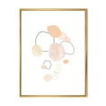thumbnail image 1 of Designart 'Watercolour Stains On White' Shabby Chic Framed Canvas Wall Art Print, 1 of 5