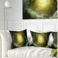 thumbnail image 1 of Designart Way in Deep Forest - Landscape Photography Throw Pillow - 18x18, 1 of 5
