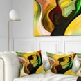 thumbnail image 1 of Designart Way of Parenting - Abstract Throw Pillow - 18x18, 1 of 5